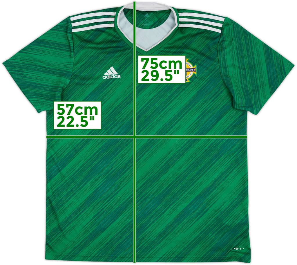 2020-22 Northern Ireland Home Shirt - 5/10 - (XL)