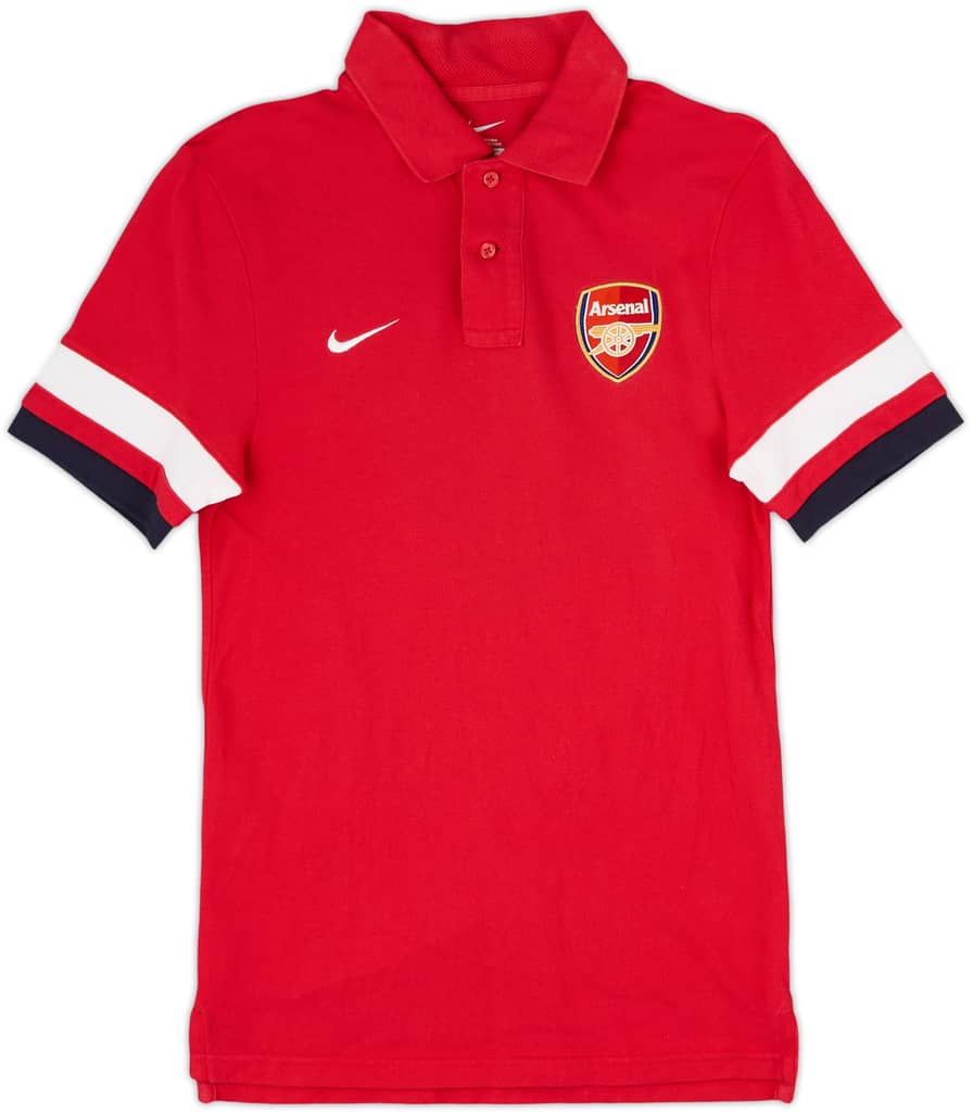 2012-13 Arsenal Nike Polo Shirt - 8/10 - (S)
