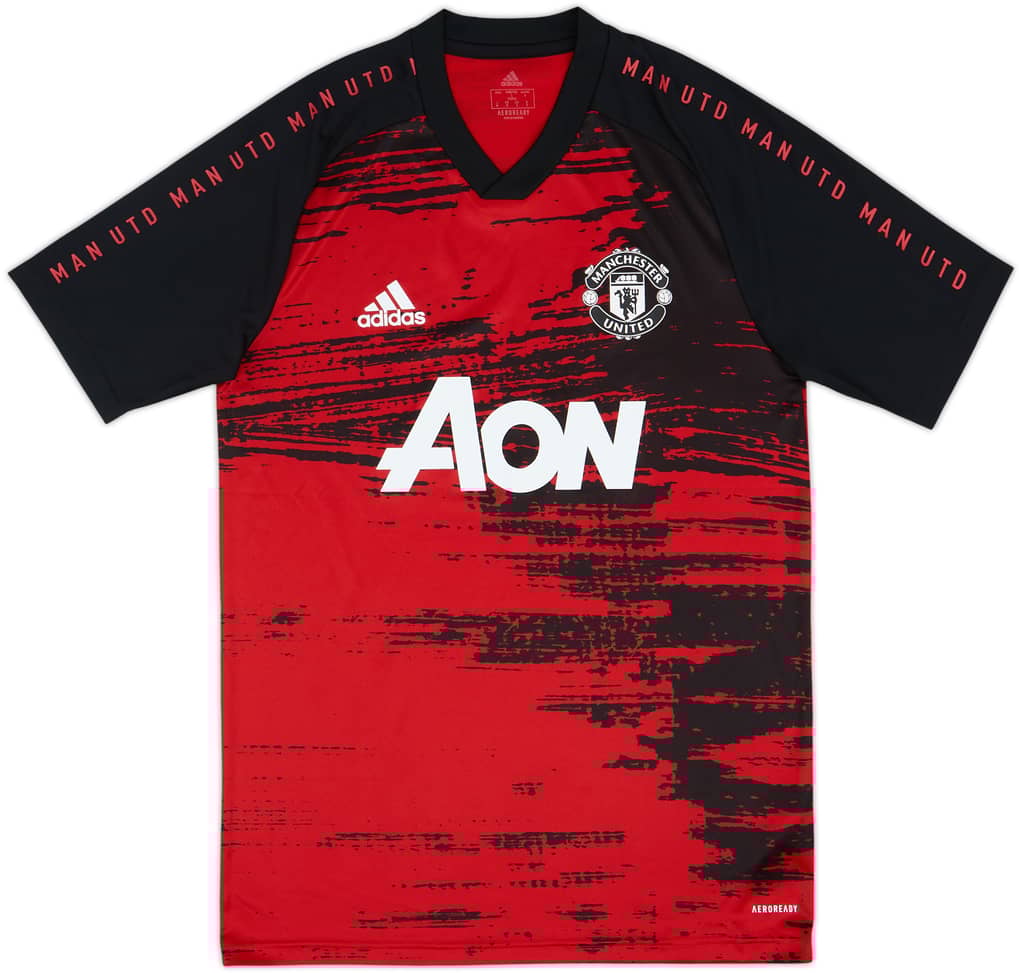 2020-21 Manchester United adidas Training Shirt - 8/10 - (S)
