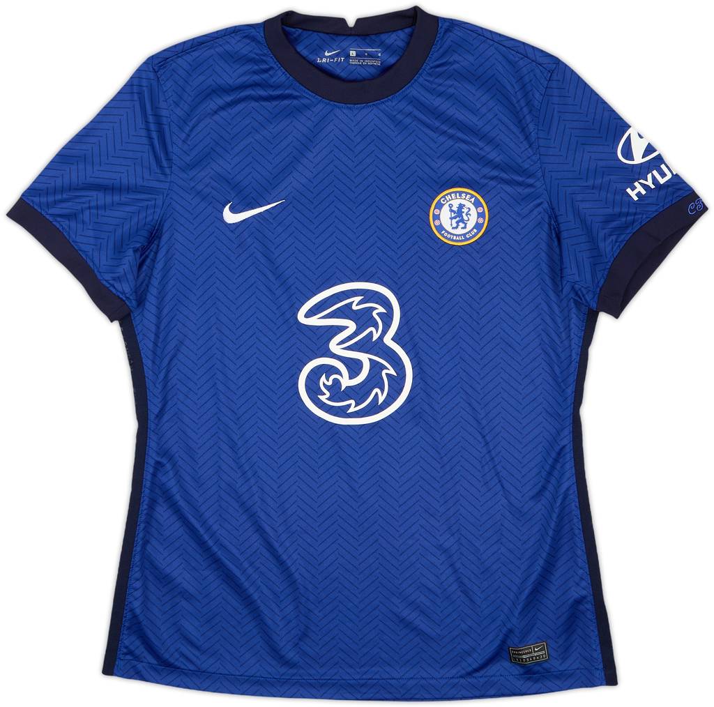 2020-21 Chelsea Home Shirt - 10/10 - (Women's L)