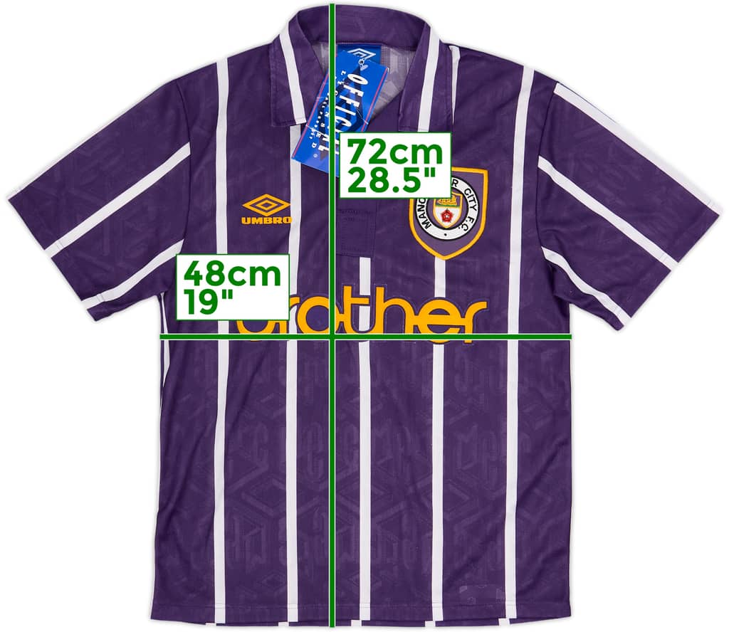 1993-94 Manchester City Away Shirt (S)