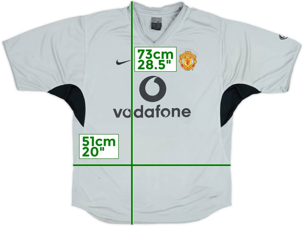 2003-04 Manchester United Nike Training Shirt - 5/10 - (M)