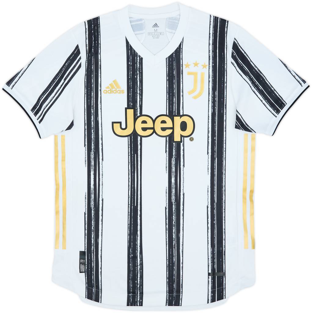 2020-21 Juventus Authentic Home Shirt - 9/10 - (M)