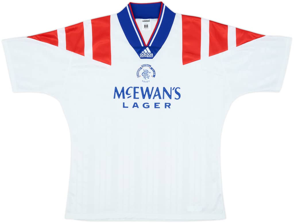 1992-93 Rangers Away Shirt - 8/10 - (L)