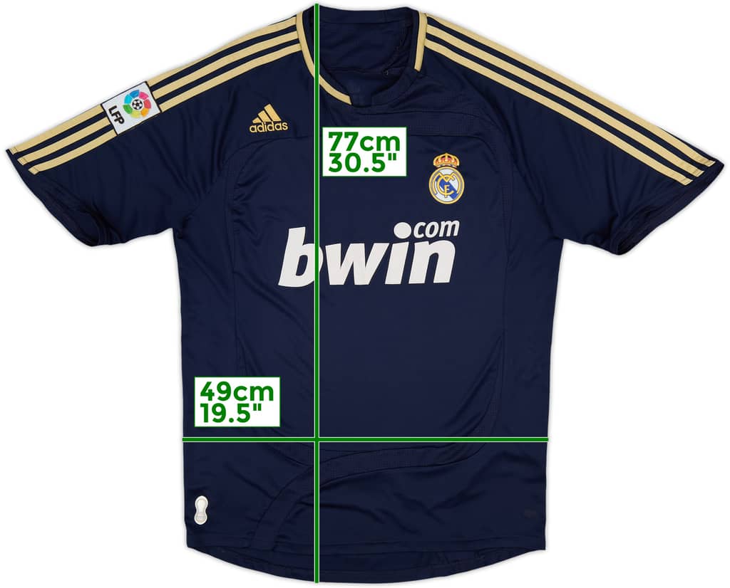 2007-08 Real Madrid Away Shirt - 5/10 - (M)
