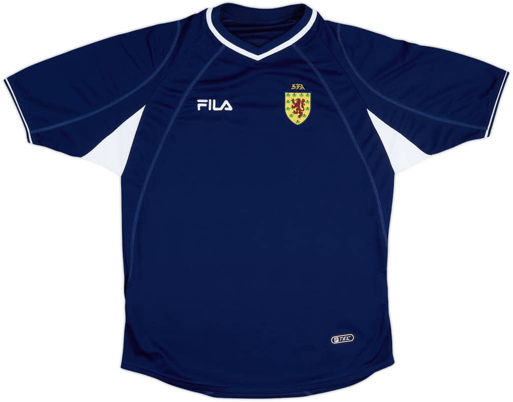 2000-02 Scotland Home Shirt - 8/10 - (L)