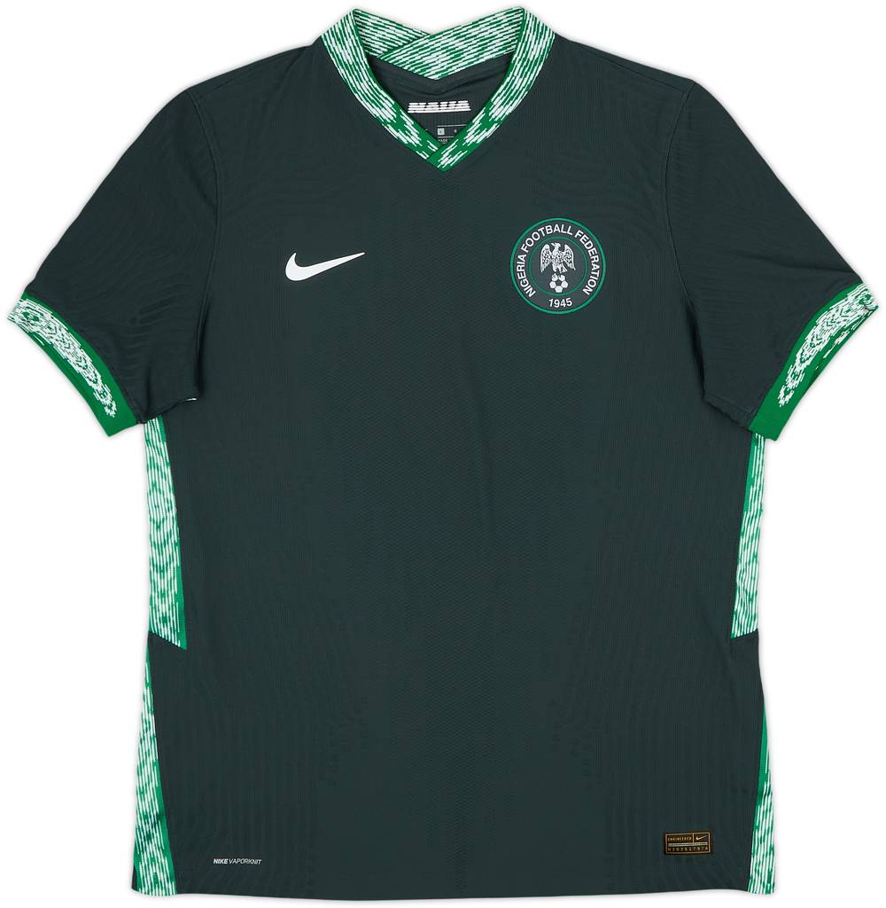 2020-21 Nigeria Authentic Away Shirt - 10/10 - (L)