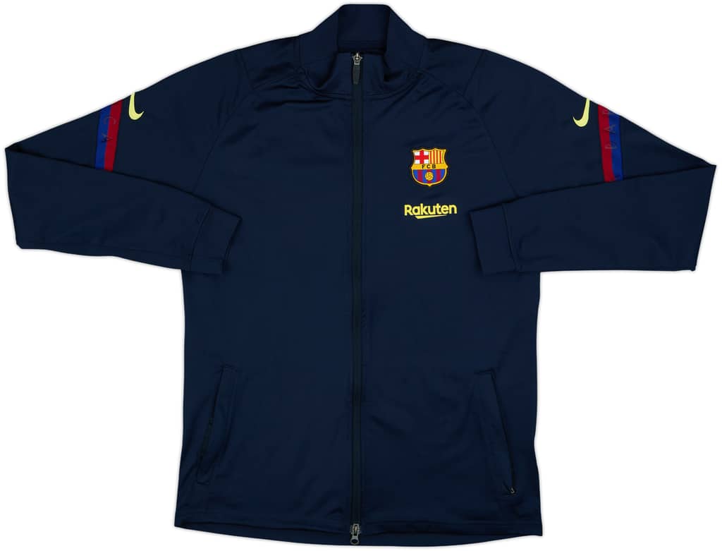 2020-21 Barcelona Nike Track Jacket - 8/10 - (M)