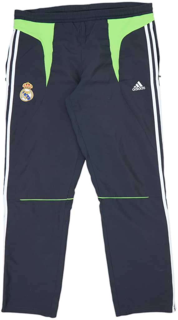 2007-08 Real Madrid adidas Track Pants/Bottoms - 8/10 - (M)
