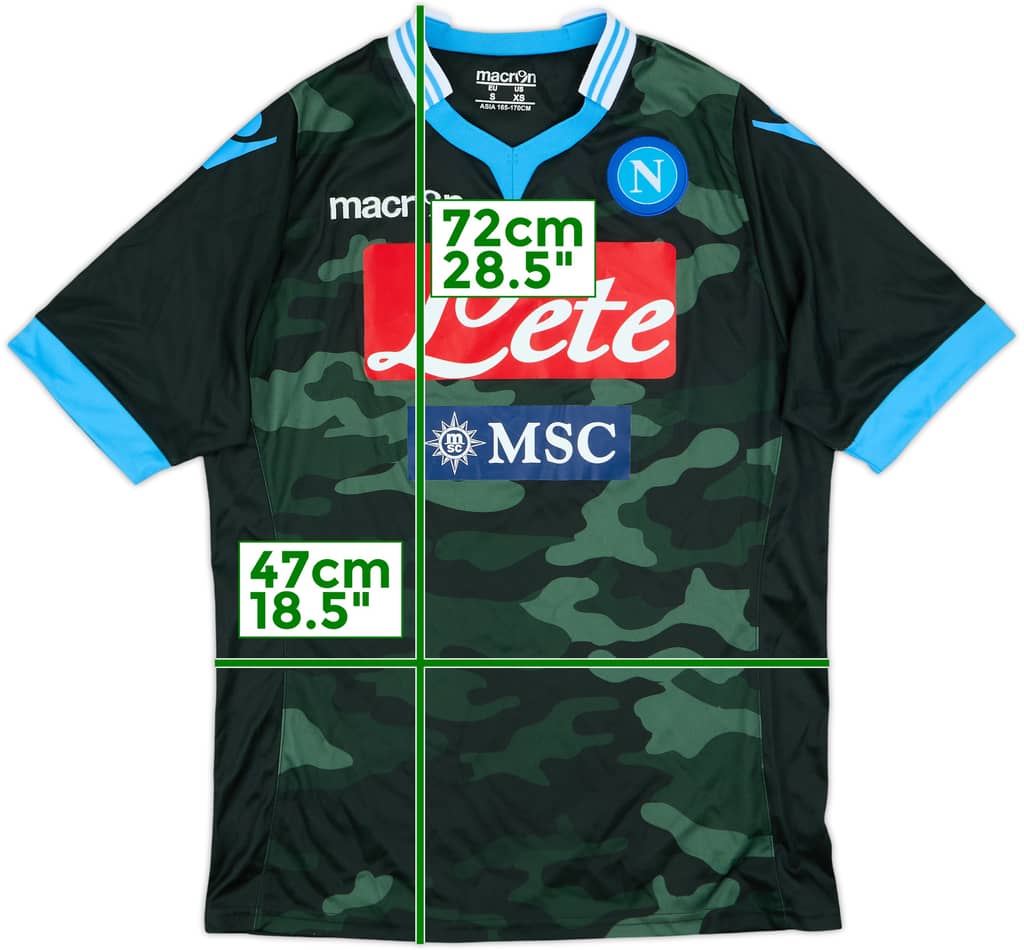 2013-14 Napoli Away Shirt - 6/10 - (S)