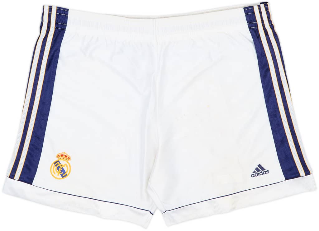 1998-00 Real Madrid Home Shorts - 5/10 - (L)