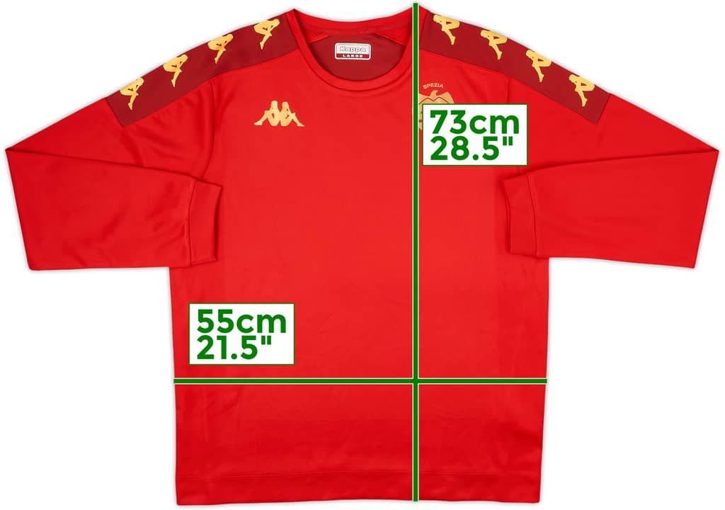 2023-24 Spezia Kappa Sweat Top - 8/10 - (XXL)