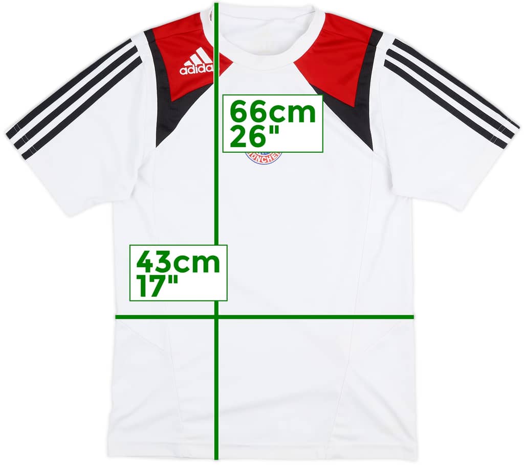 2007-08 Bayern Munich adidas Training Shirt - 6/10 - (L.Boys)