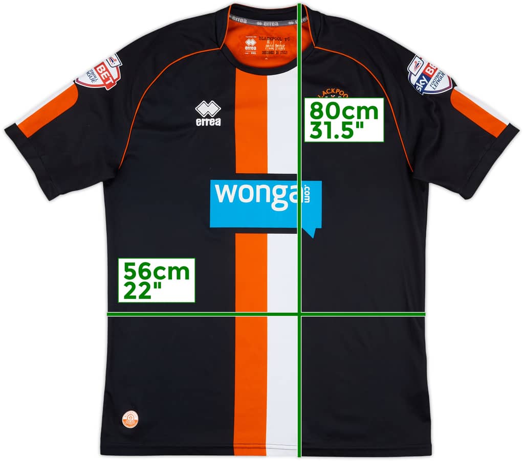 2014-15 Blackpool Third Shirt - 7/10 - (XXL)
