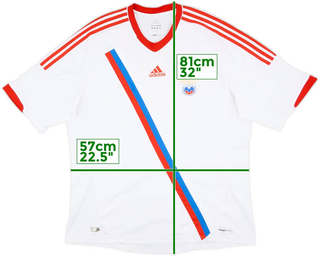 2012-14 Russia Away Shirt - 6/10 - (XL)