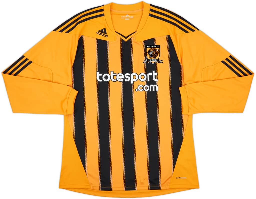 2010-11 Hull City Home L/S Shirt - 10/10 - (XL)