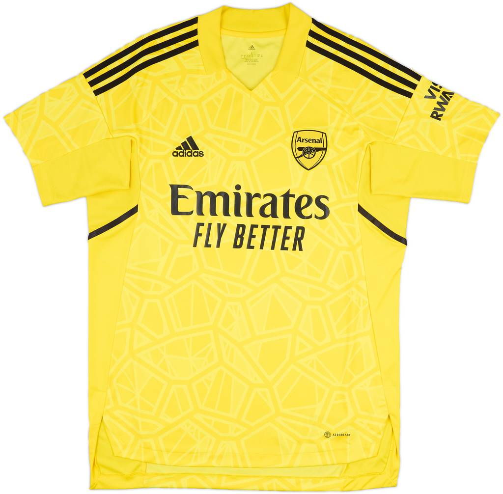 2022-23 Arsenal GK S/S Shirt - 8/10 - (L)