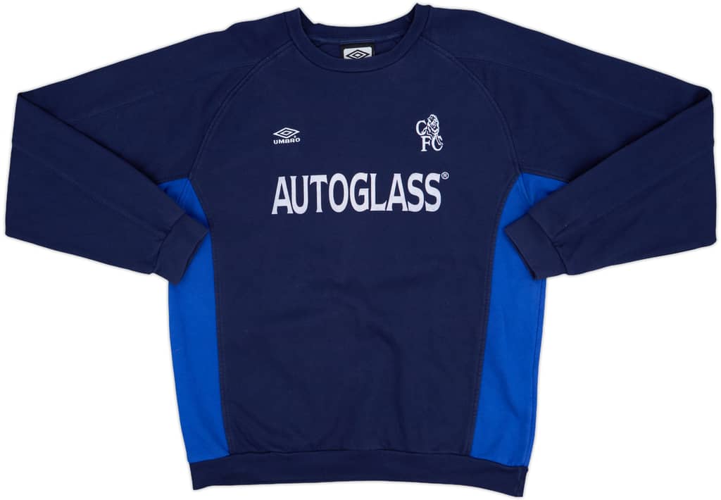 2000-01 Chelsea Umbro Sweat Top - 8/10 - (L)