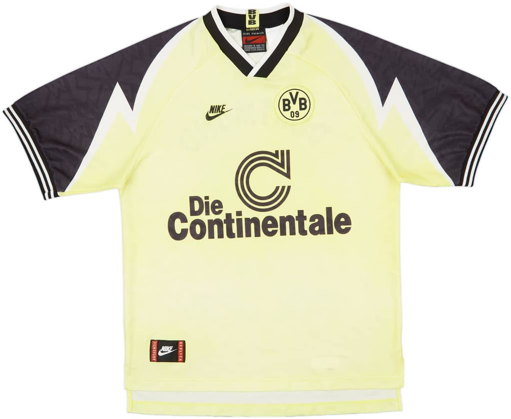 1995-96 Borussia Dortmund Home Shirt Moller #10 - 6/10 - (L)