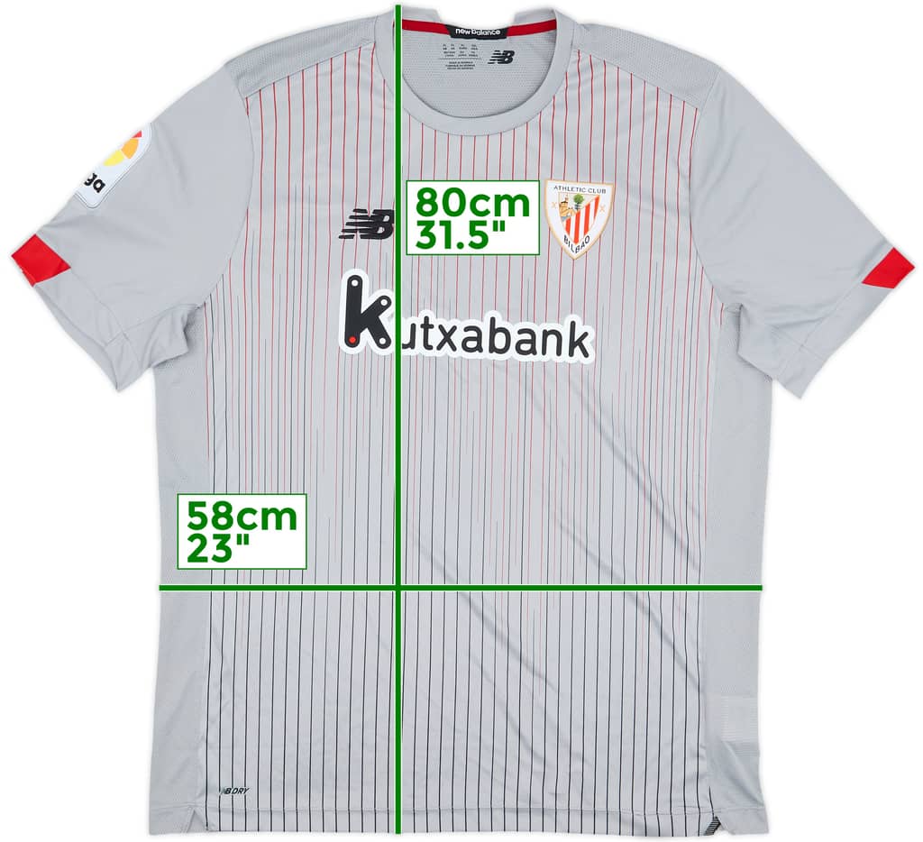 2020-21 Athletic Bilbao Away Shirt - 10/10 - (XL)