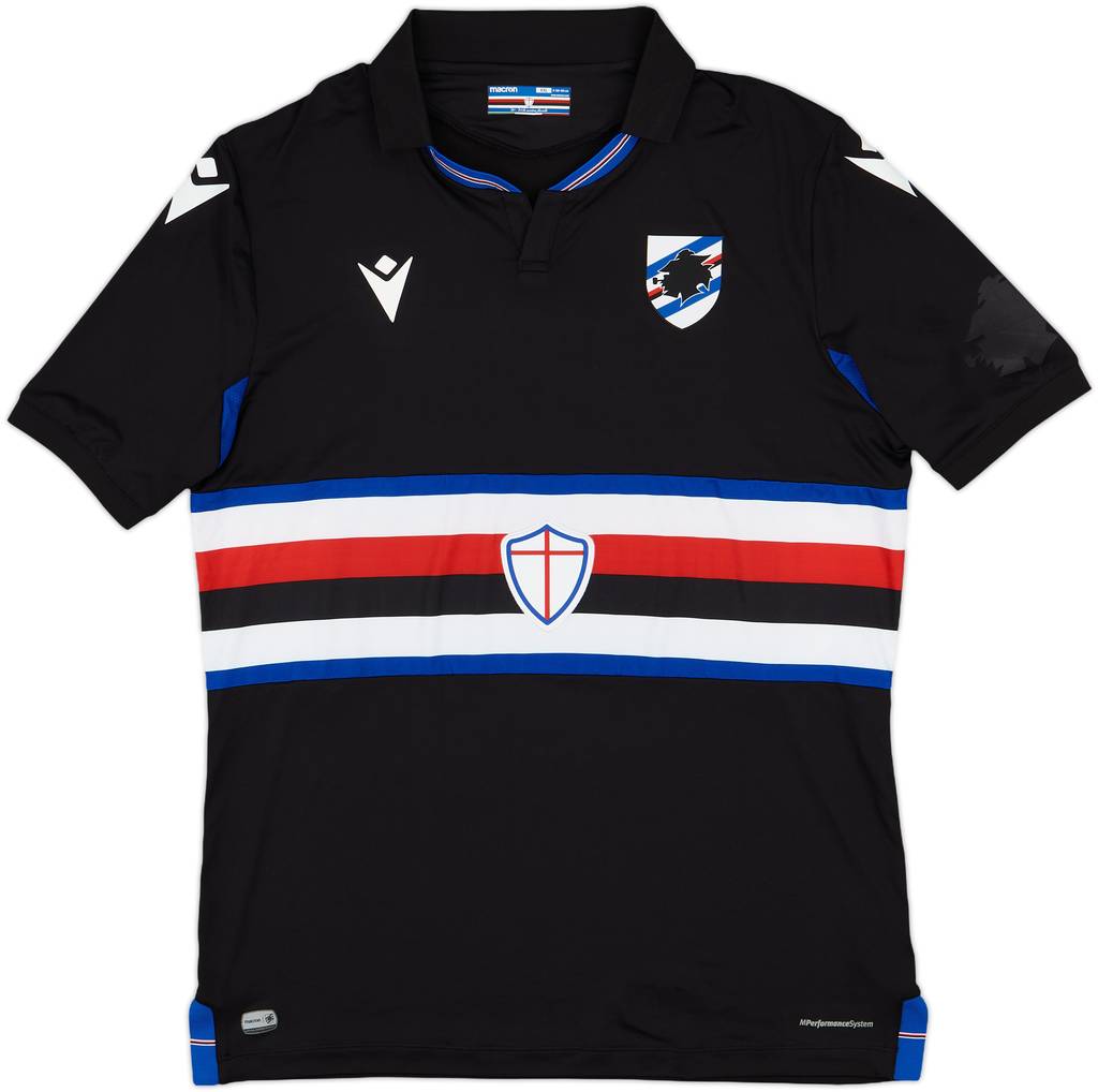2020-21 Sampdoria Authetic Third Shirt - 9/10 - (XXL)