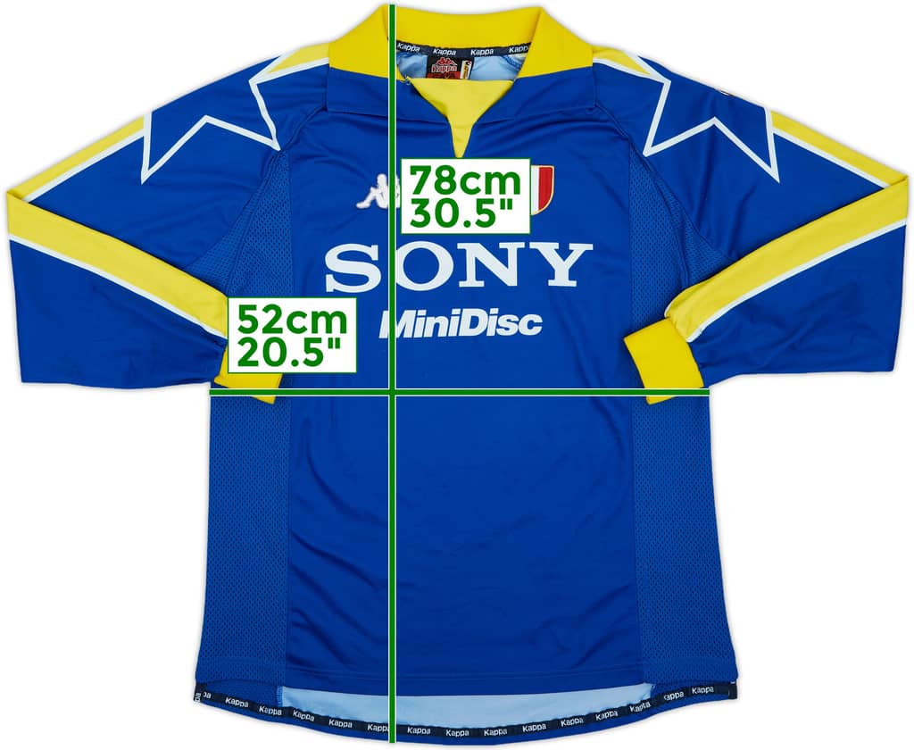 1997-98 Juventus Third L/S Shirt - 8/10 - (L)