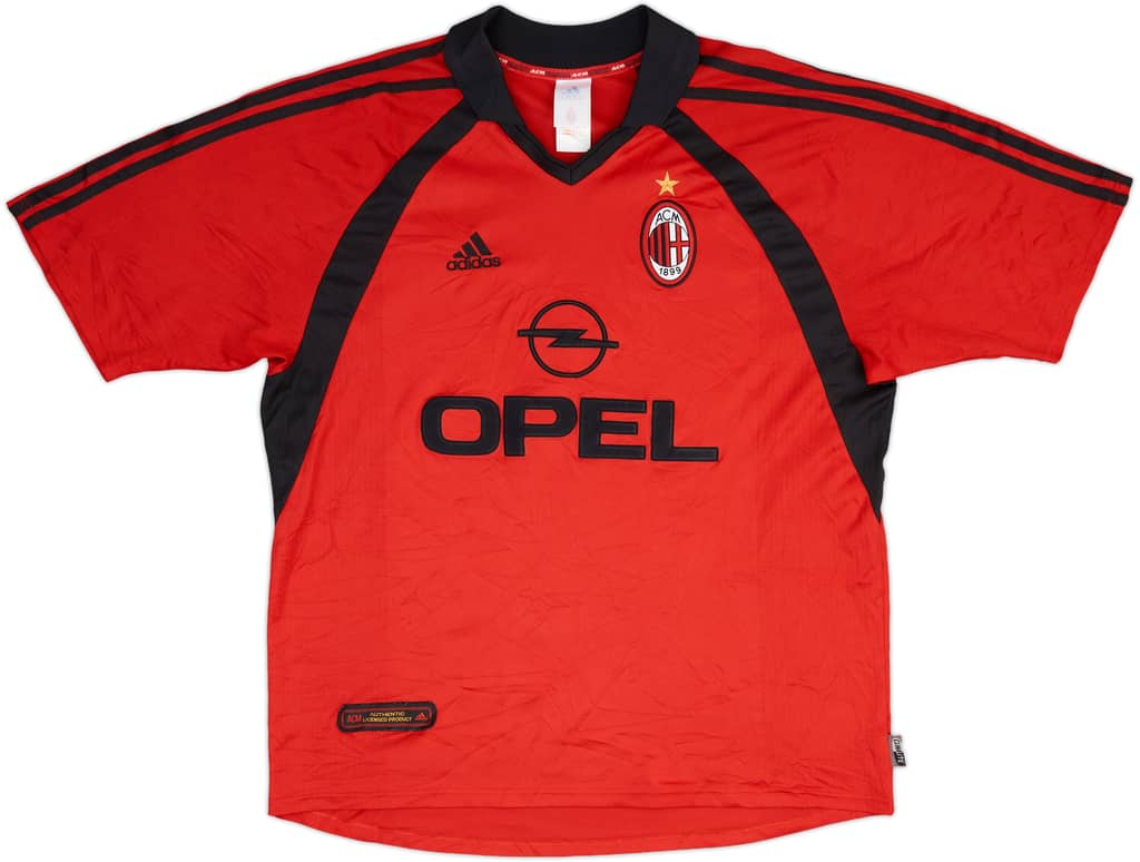 2001-02 AC Milan Third Shirt Shevchenko #7 - 8/10 - (XL)
