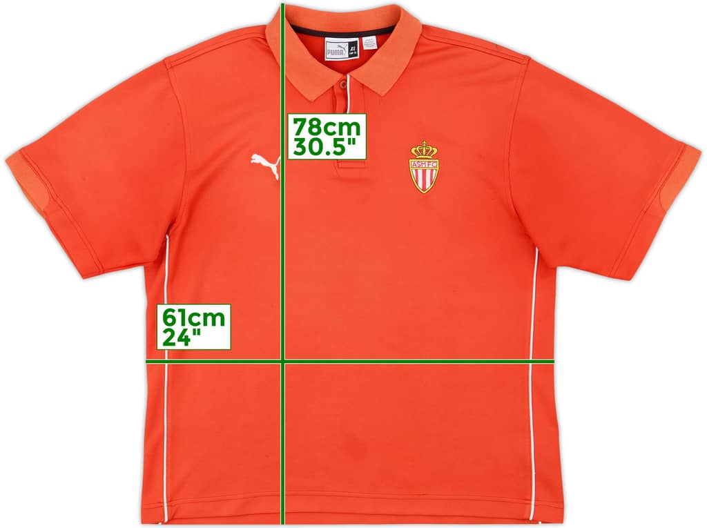 2005-06 Monaco Puma Polo Shirt - 9/10 - (XL)