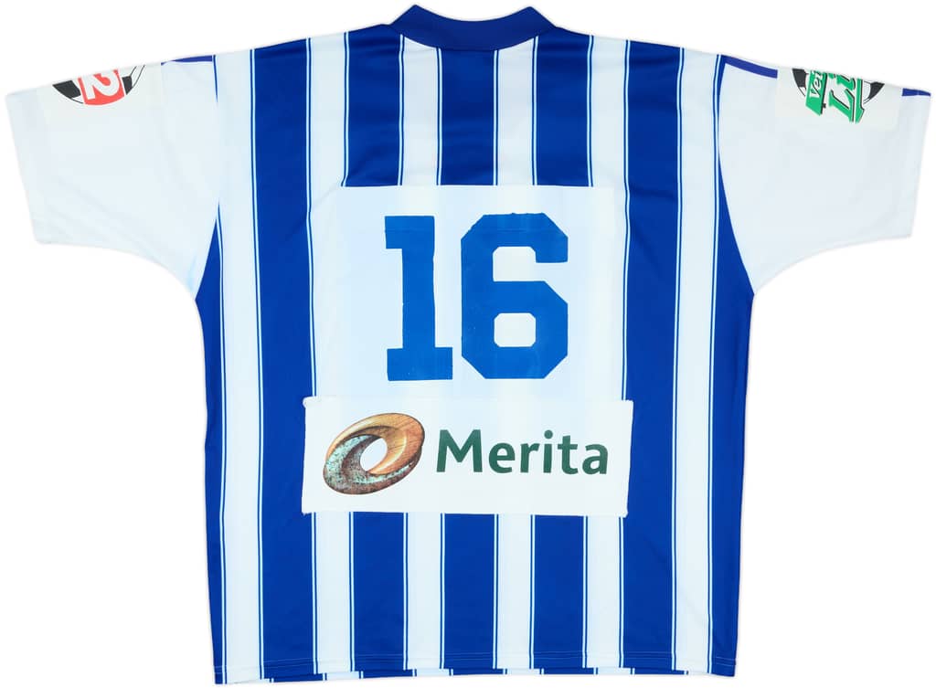 1997 HJK Helsinki Match Issue Home Shirt #16