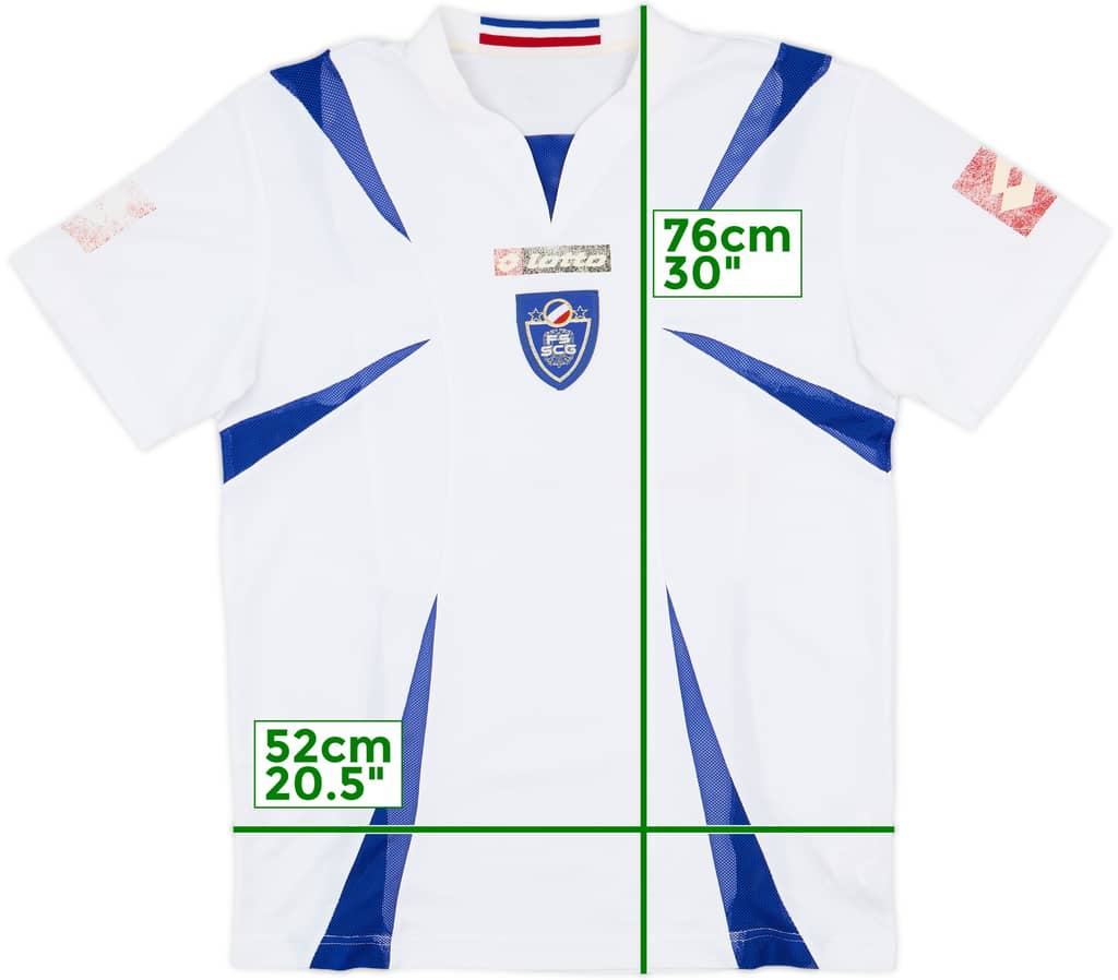 2006-08 Serbia and Montenegro Away Shirt - 5/10 - (L)