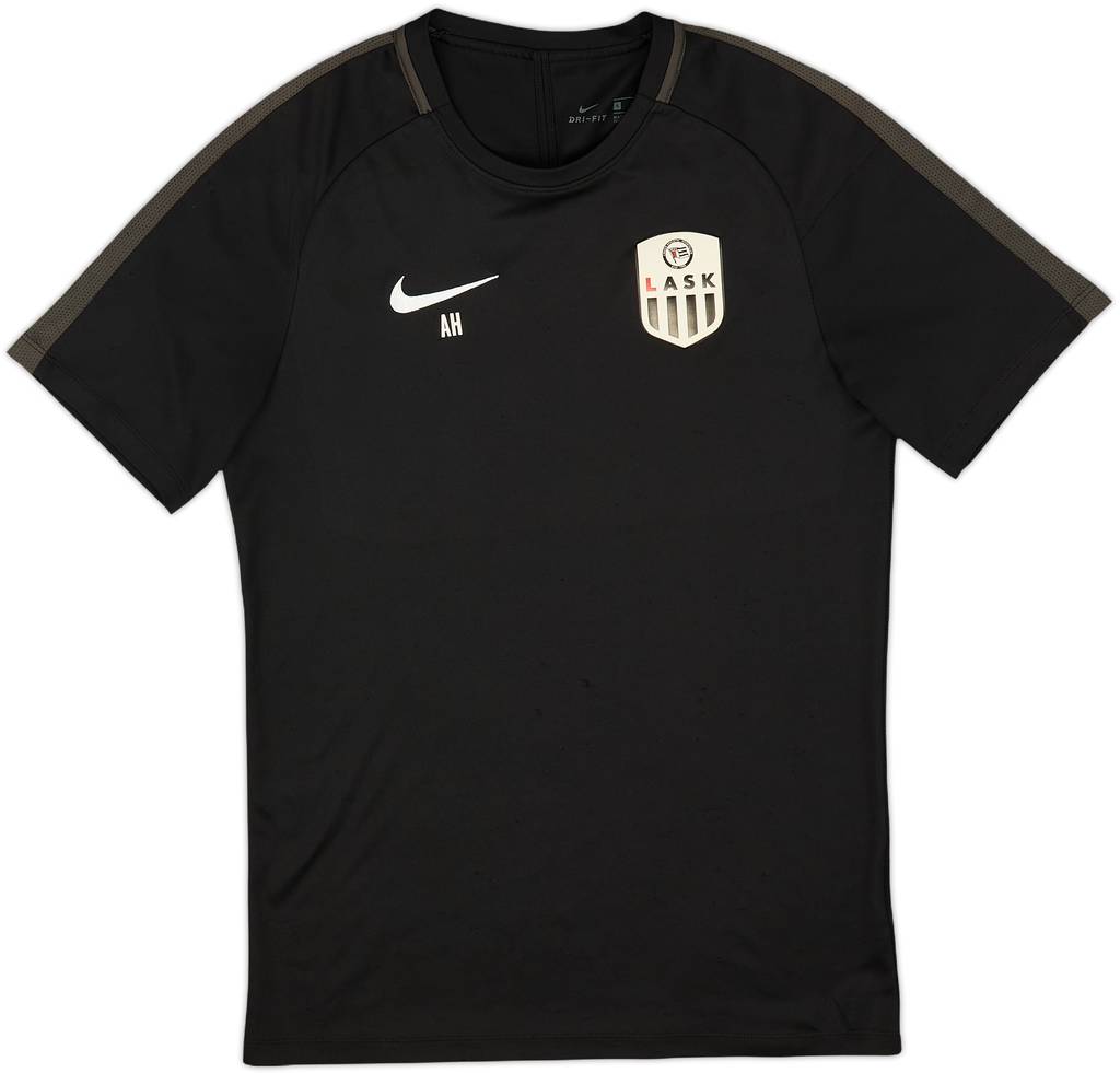 2018-19 LASK Nike Staff Issue Training Shirt 'AH' - 9/10 - (S)