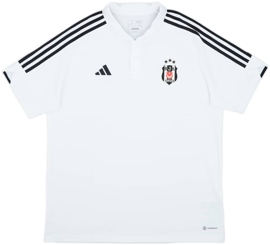 2022-23 Besiktas adidas Polo Shirt - 8/10 - (L)