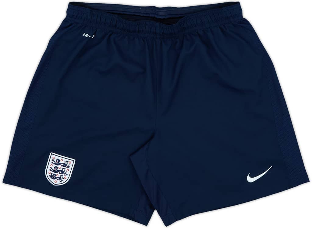2013-14 England Home Shorts - 10/10 - (L)