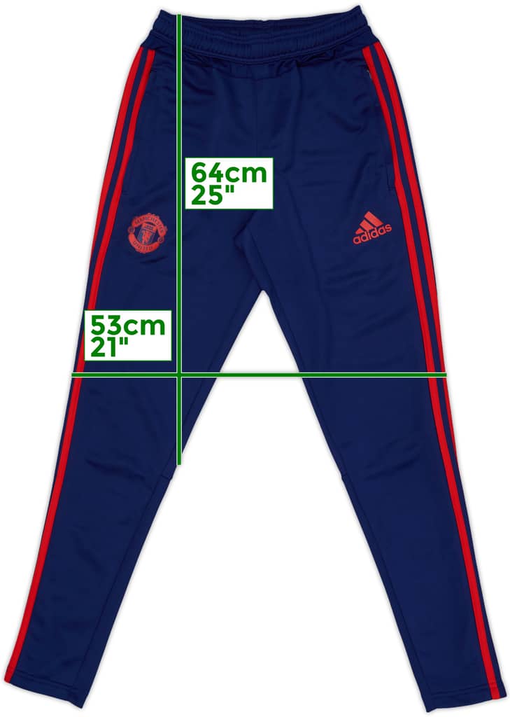 2015-16 Manchester United adidas Track Pants/Bottoms - 9/10 - (XS)