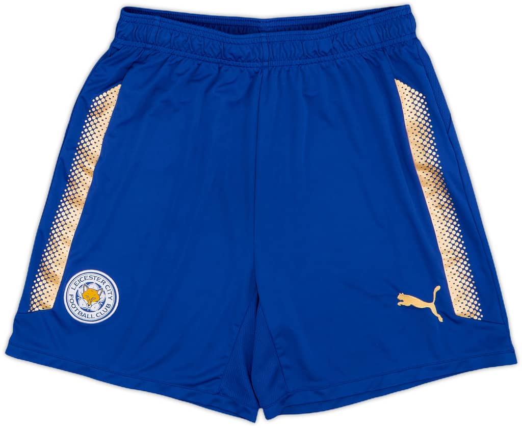 2017-18 Leicester Home Shorts - 10/10 - (M)
