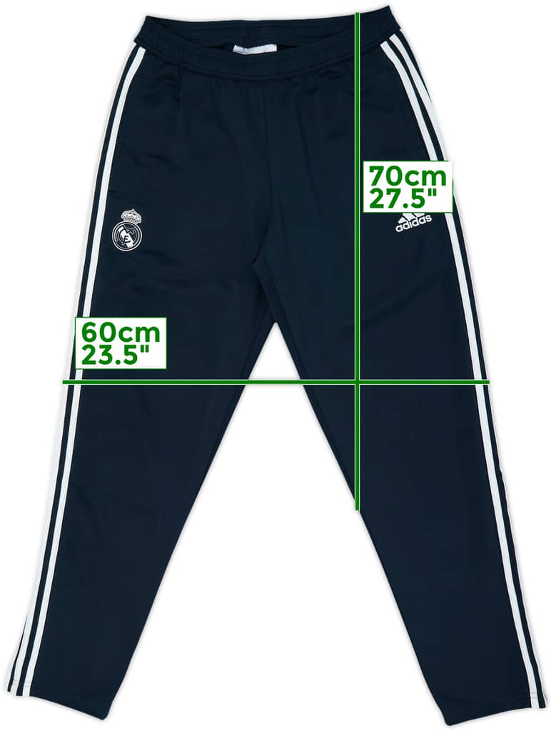 2018-19 Real Madrid adidas Track Pants/Bottoms - 8/10 - (M)