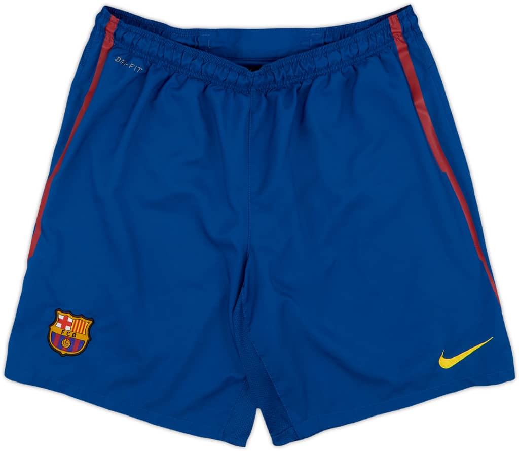 2011-12 Barcelona Home Shorts - 9/10 - (XL)