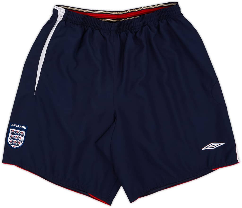 2006-07 England Home Shorts - 10/10 - (XL)