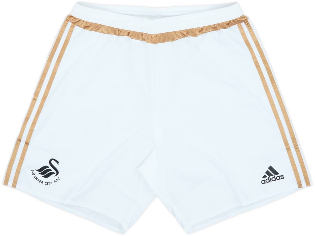 2015-16 Swansea Authentic Home Shorts - 10/10 - (L)