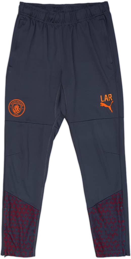 2023-24 Manchester City Staff Issue Puma Track Pants/Bottoms LAR - 9/10 - (M)