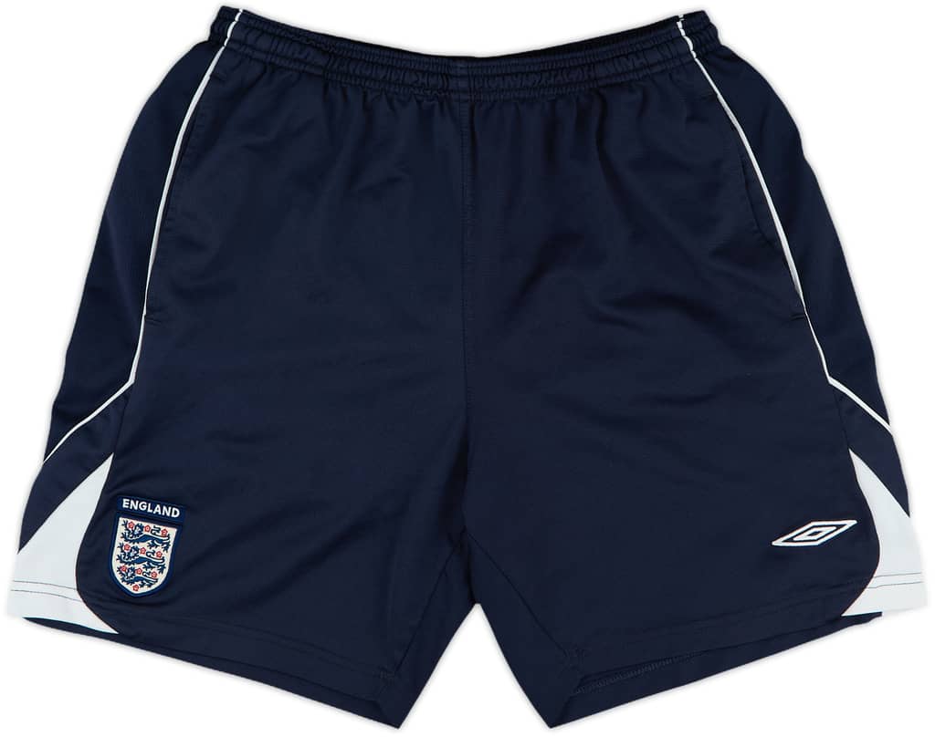 2006-08 England Umbro Training Shorts - 8/10 - (XL)