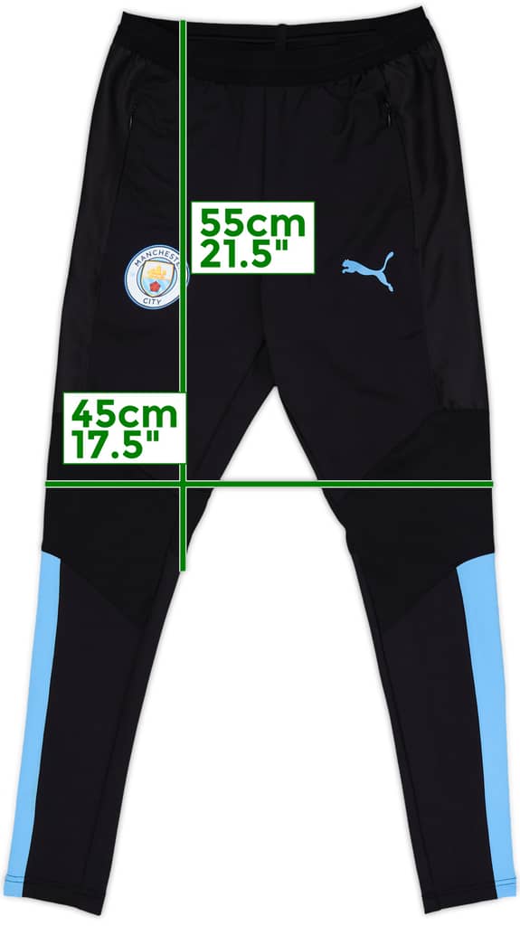 2019-20 Manchester City Puma Track Pants/Bottoms - 7/10 - (XS)