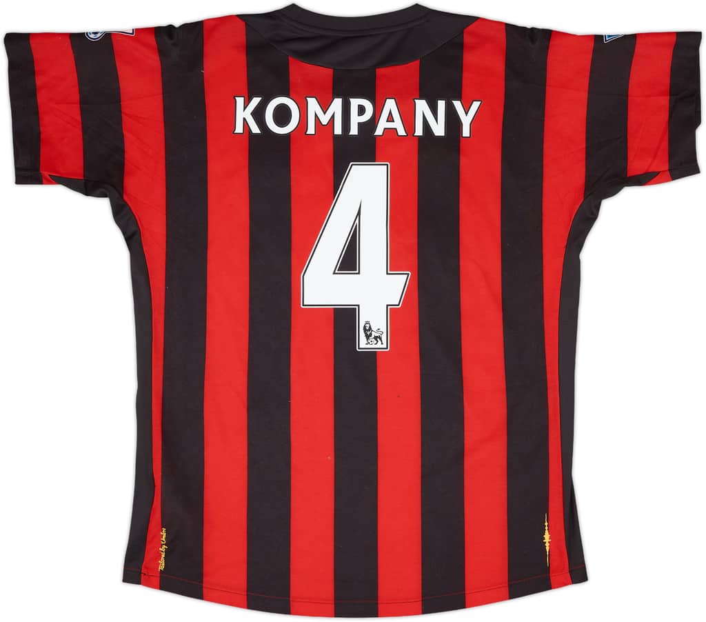 2011-12 Manchester City Away Shirt Kompany #4 - 7/10 - (L)
