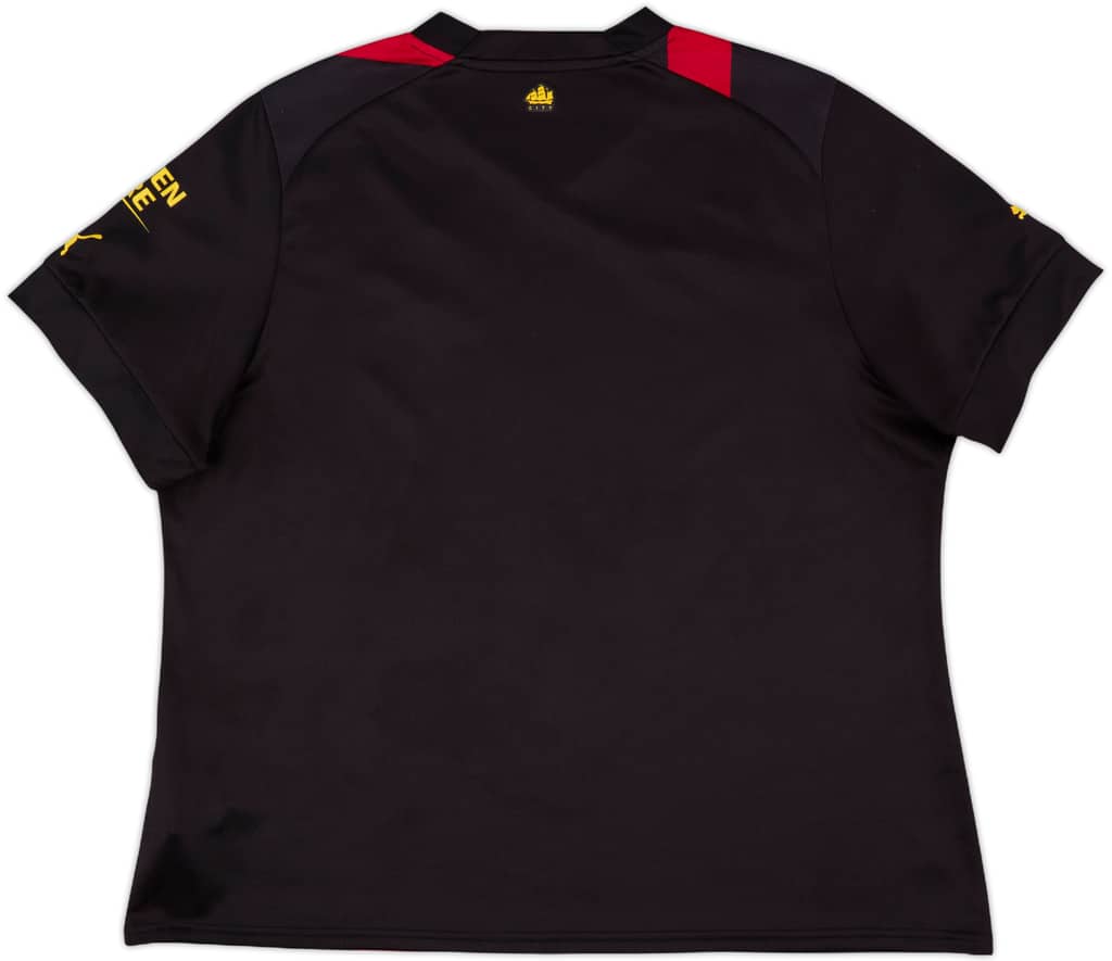 2022-23 Manchester City Away Shirt - 9/10 - (Women's XXL)