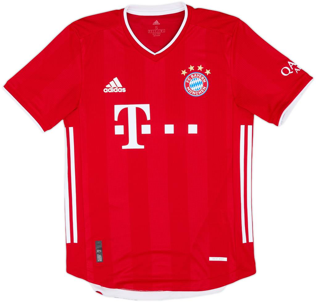 2020-21 Bayern Munich Authentic Home Shirt Lewandowski #9 - 8/10 - (S)