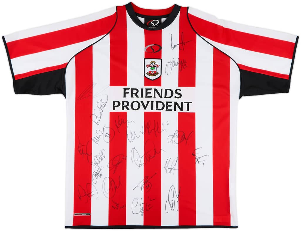 2005-06 Southampton Signed Home Shirt - 9/10 - (L)