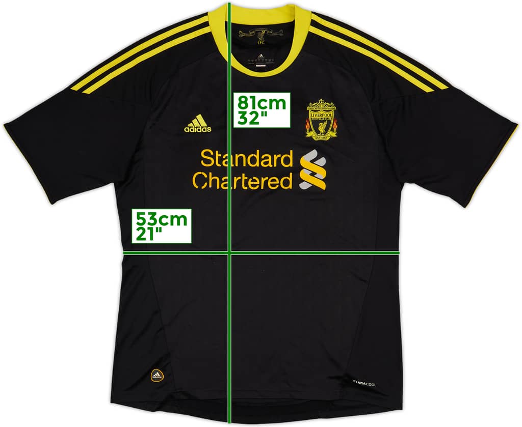 2010-11 Liverpool Third Shirt - 5/10 - (L)