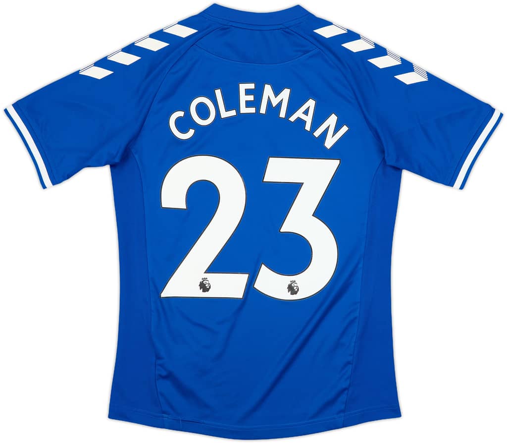 2020-21 Everton Home Shirt Coleman #23 - 8/10 - (S)