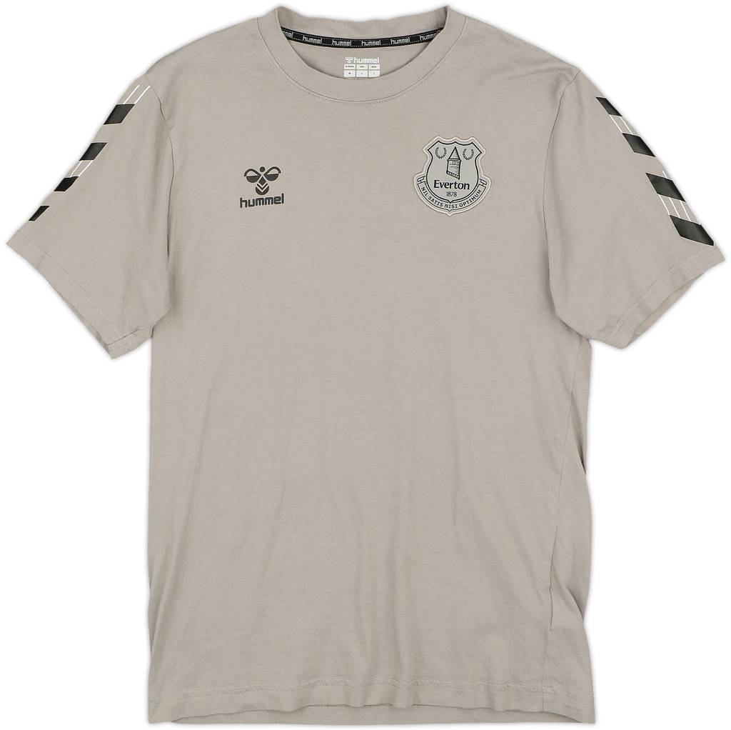 2021-22 Everton Hummel Cotton Tee - 8/10 - (M)