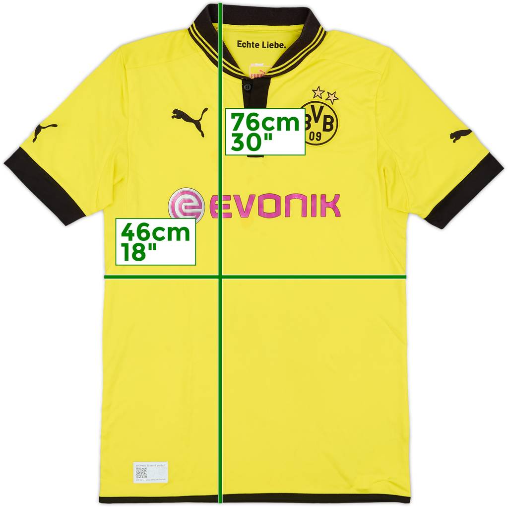 2012-13 Borussia Dortmund Home Shirt - 6/10 - (S)